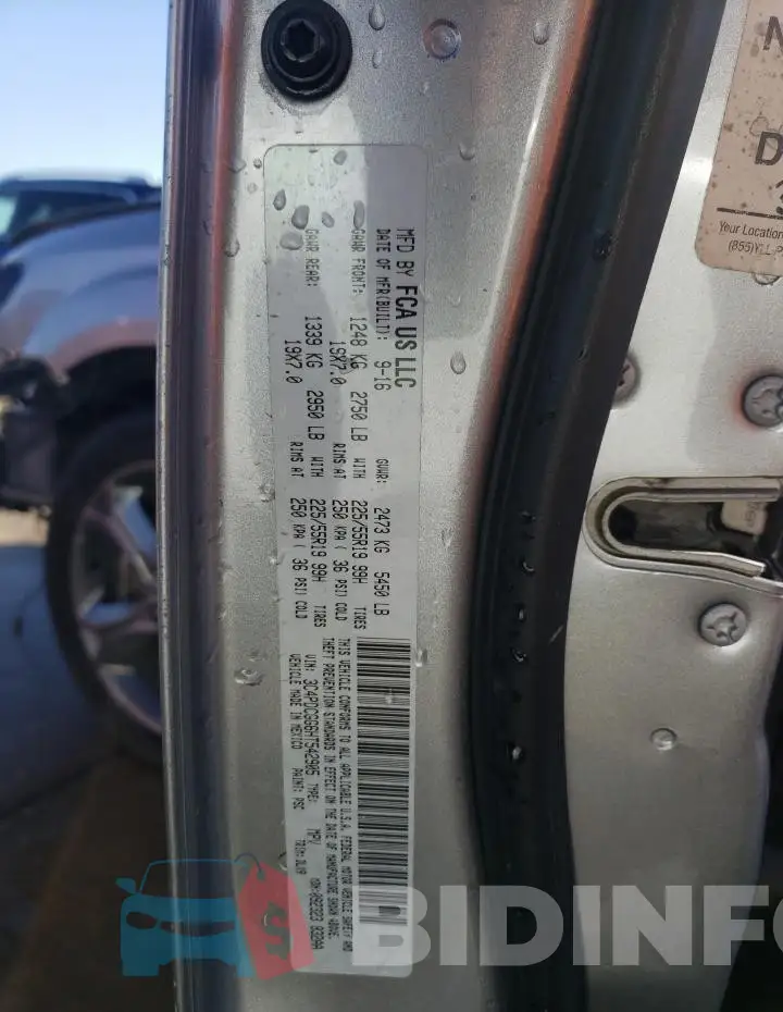 3C4PDCGG6HT542905 Photo# 13