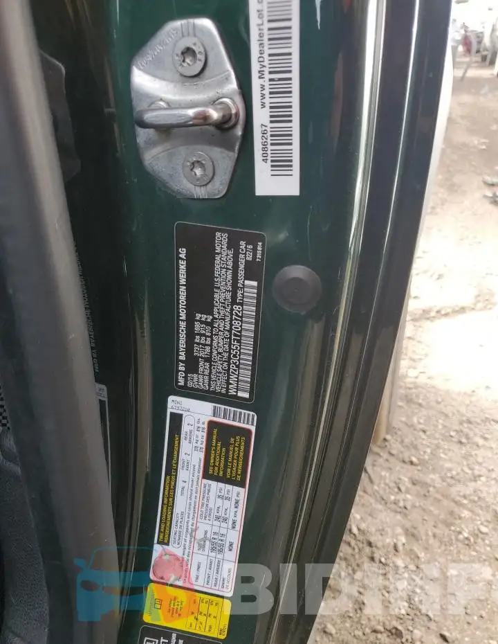WMWZP3C55FT708728 Photo# 12