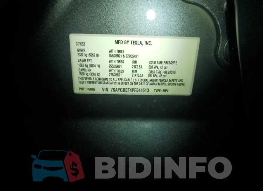 7SAYGDEF4PF844513 Photo# 12