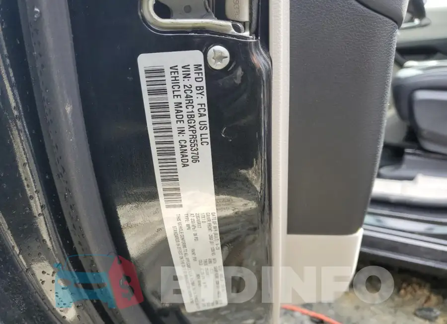 2C4RC1BGXPR553706 Photo# 13