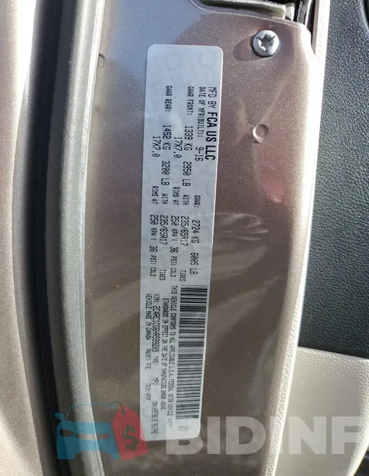 2C4RC1CG6HR599209 Photo# 13