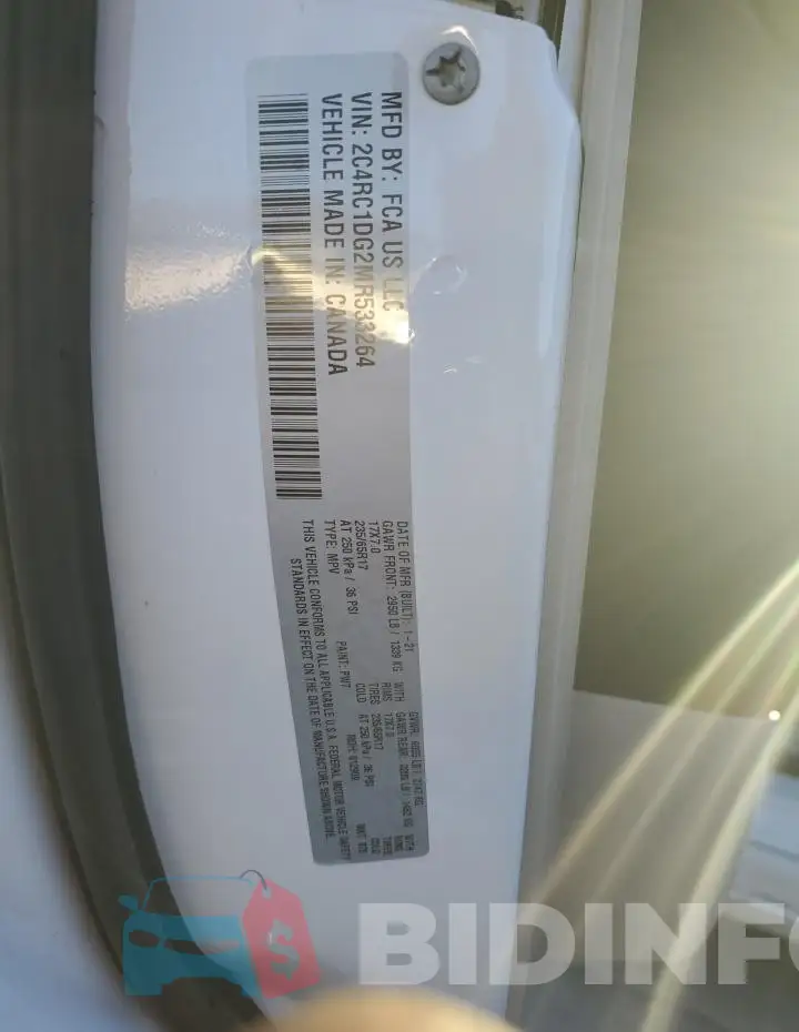 2C4RC1DG2MR533264 Photo# 13