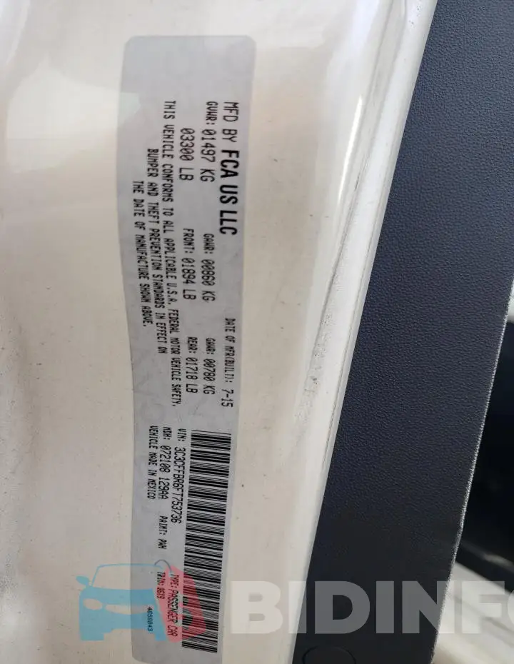 3C3CFFBR6FT753736 Photo# 12