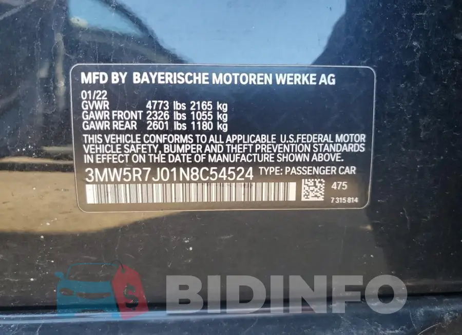 3MW5R7J01N8C54524 Photo# 12