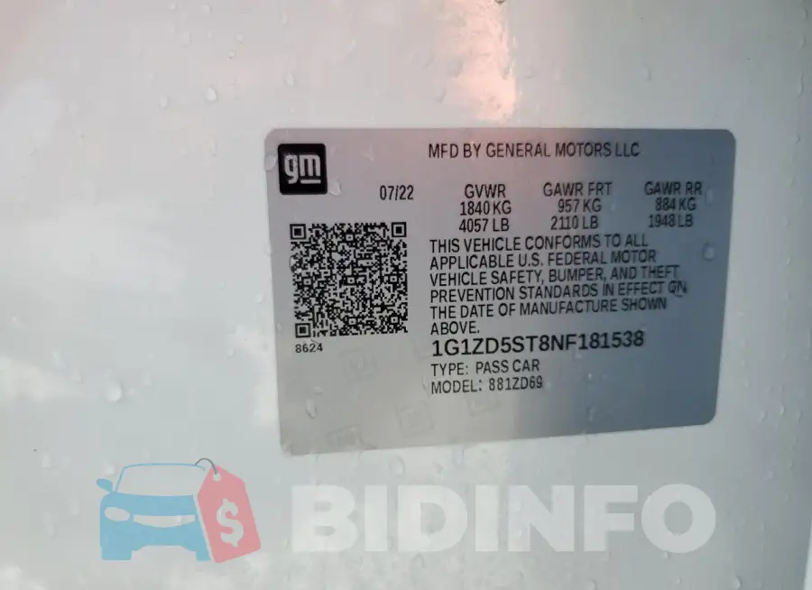 1G1ZD5ST8NF181538 Photo# 12