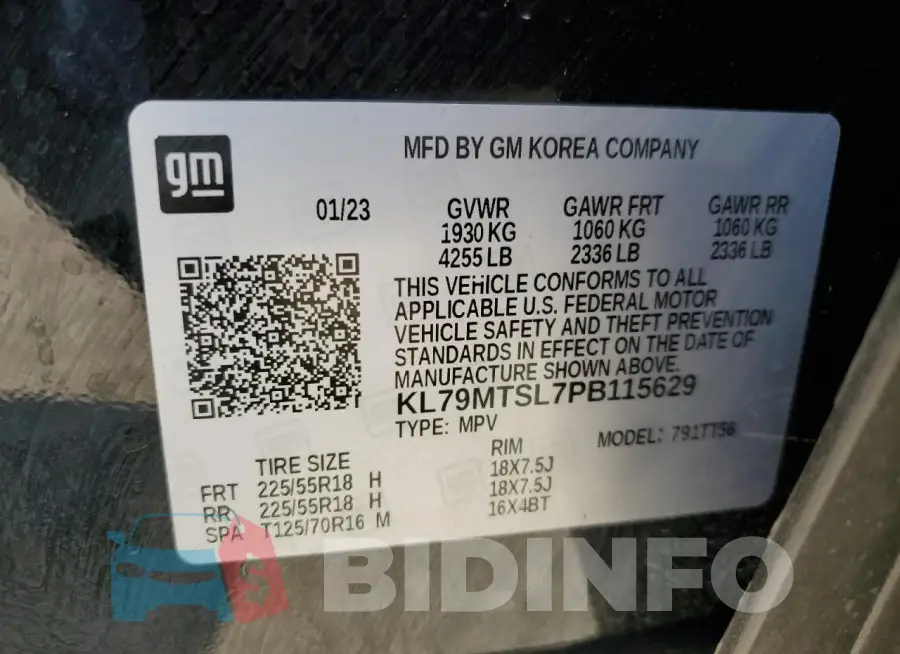 KL79MTSL7PB115629 Photo# 12