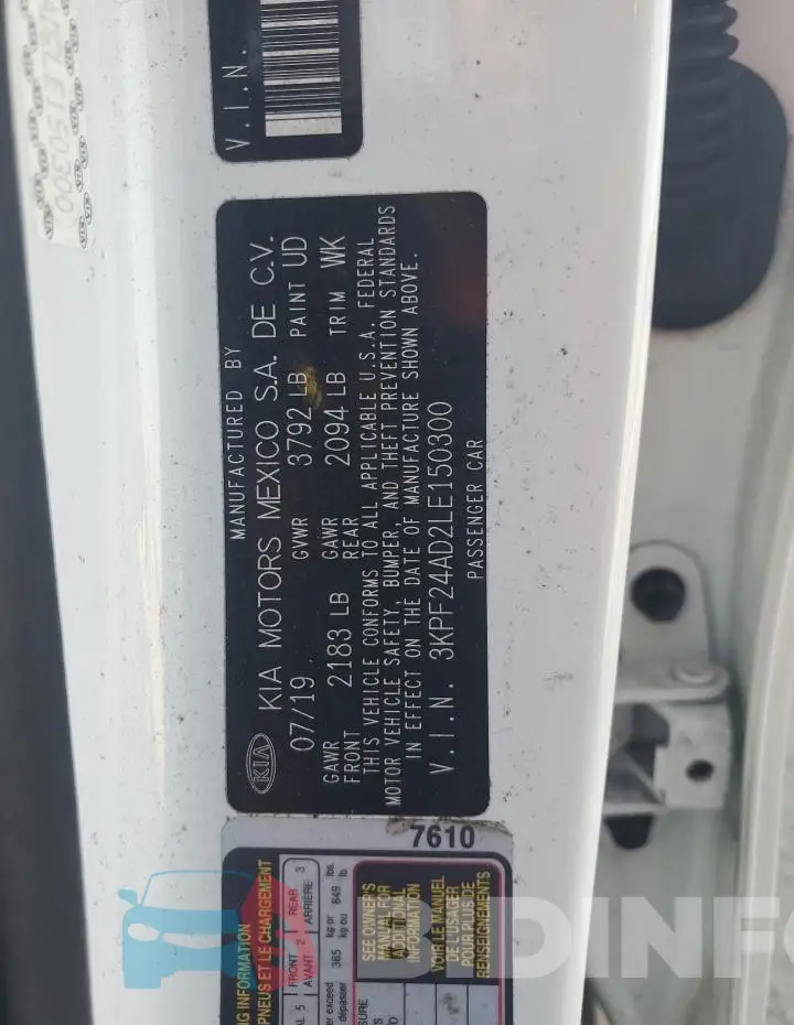 3KPF24AD2LE150300 Photo# 12