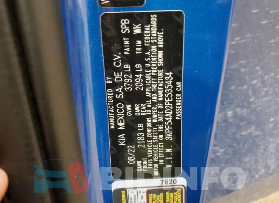 3KPF54AD2PE535434 Photo# 13