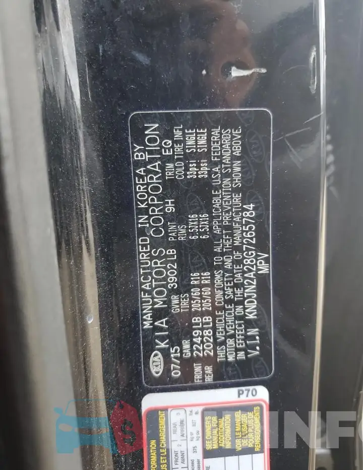 KNDJN2A28G7265784 Photo# 14