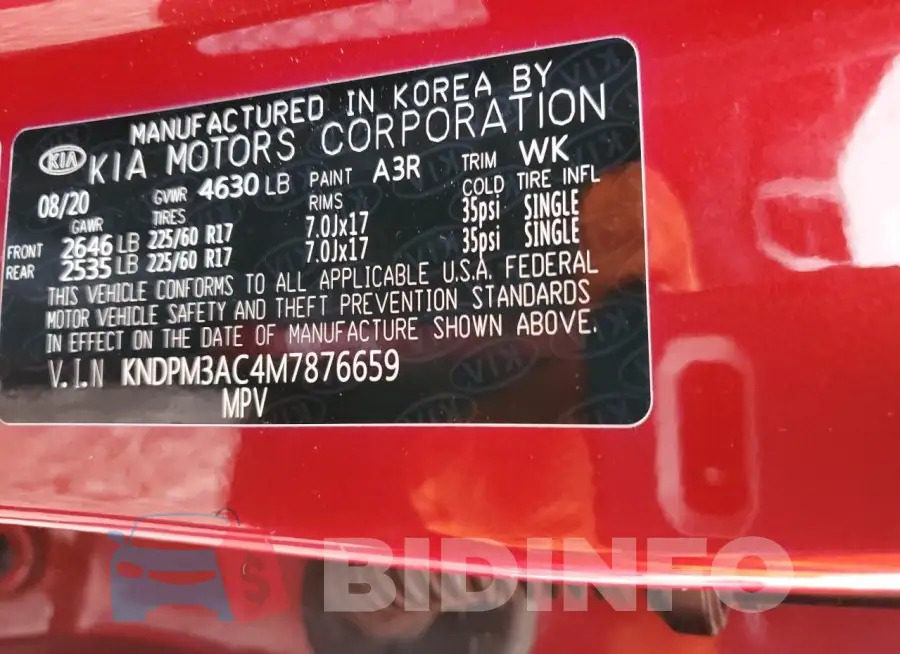 KNDPM3AC4M7876659 Photo# 13