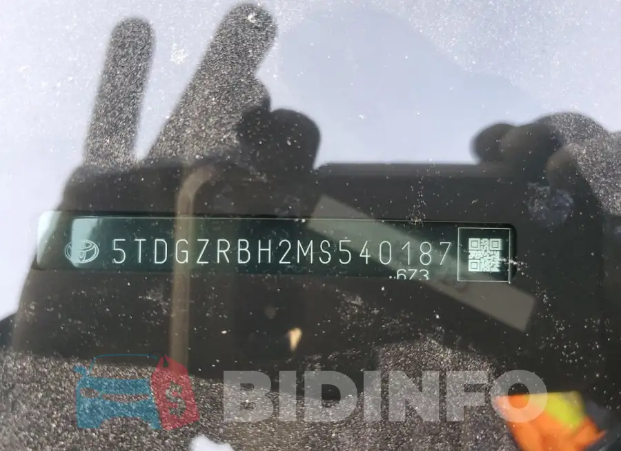 5TDGZRBH2MS540187 Photo# 12