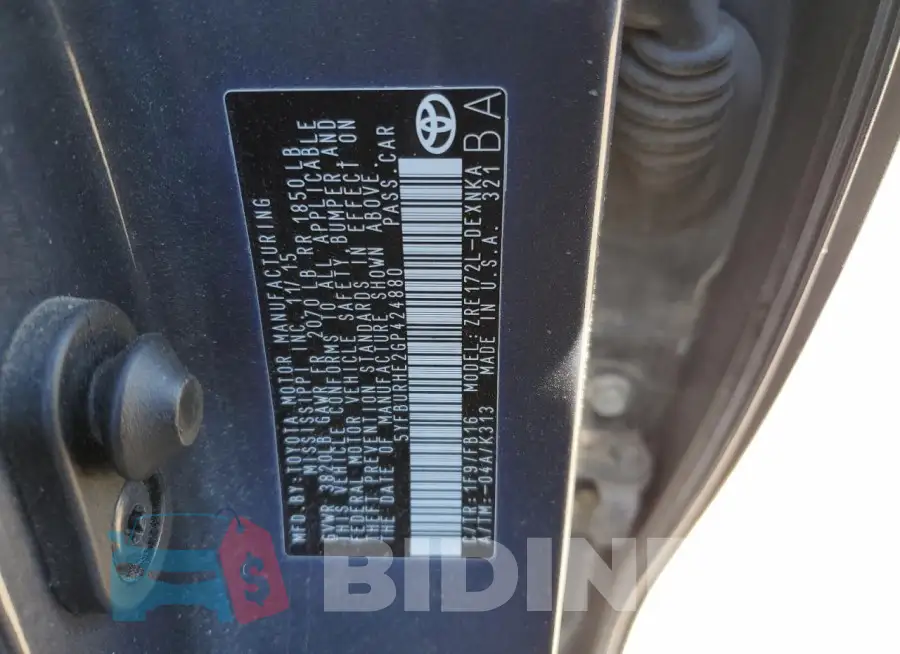 5YFBURHE2GP424880 Photo# 12