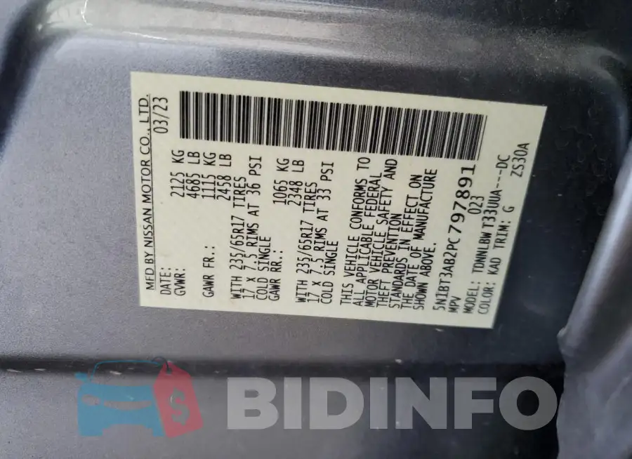 5N1BT3AB2PC797891 Photo# 14