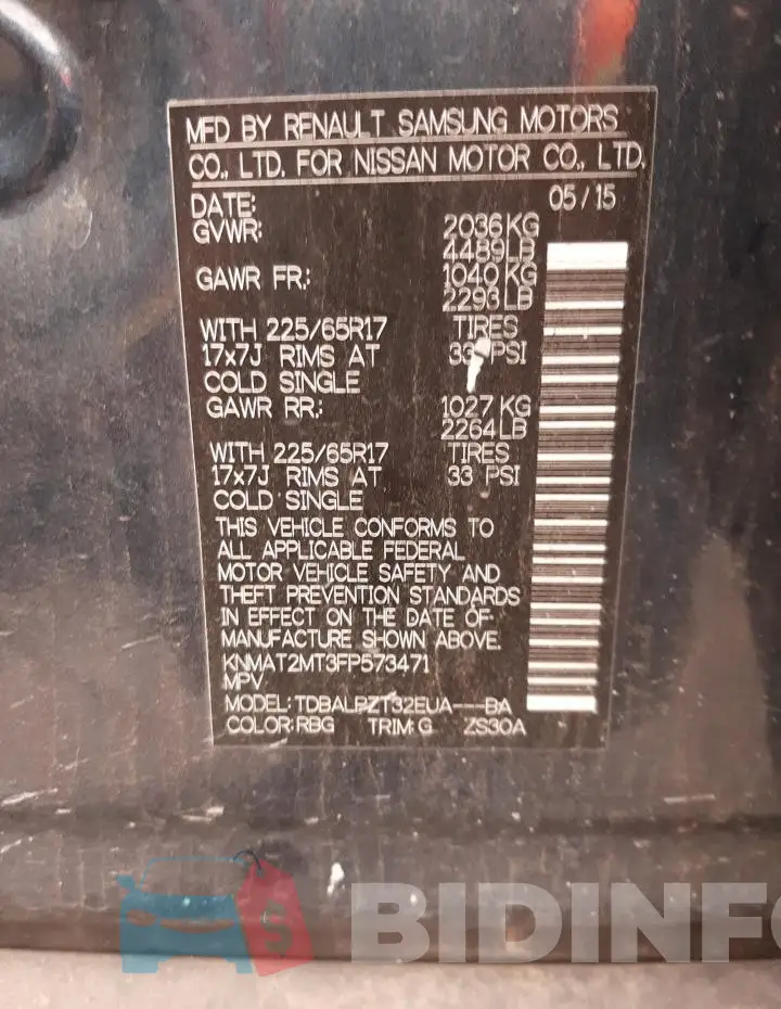 KNMAT2MT3FP573471 Photo# 12