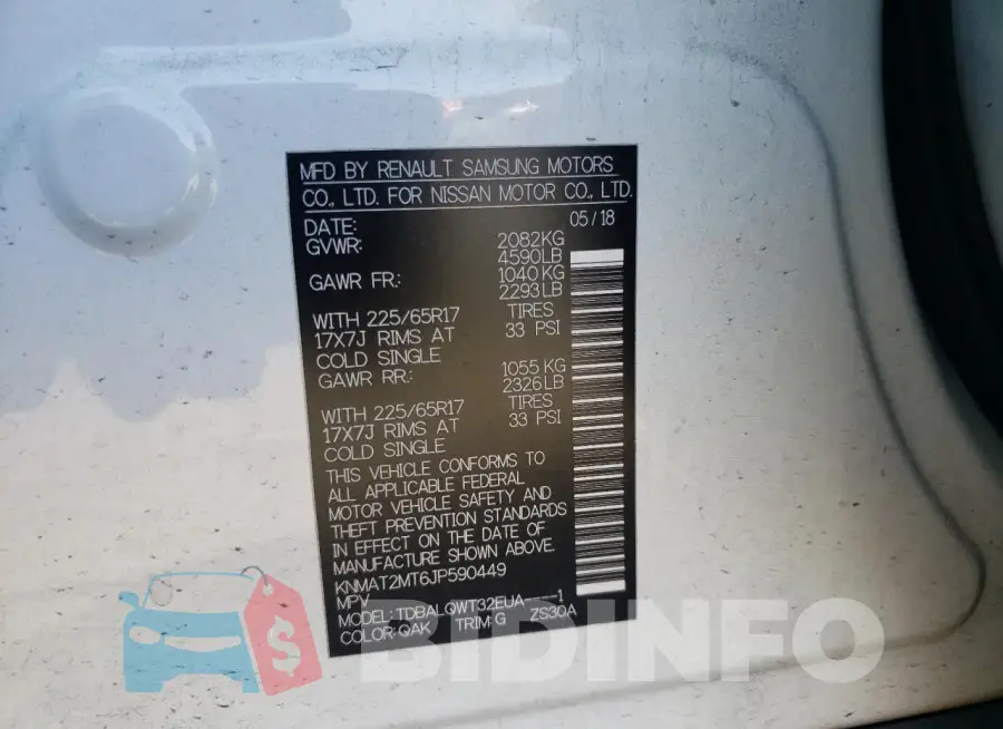 KNMAT2MT6JP590449 Photo# 13