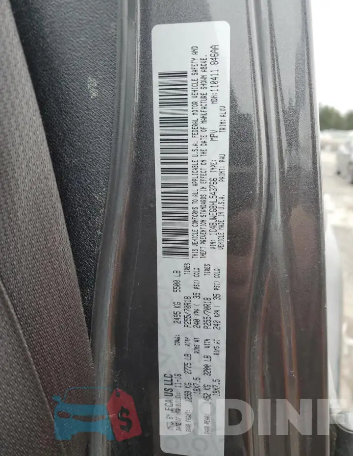 1C4BJWEG8HL543766 Photo# 12