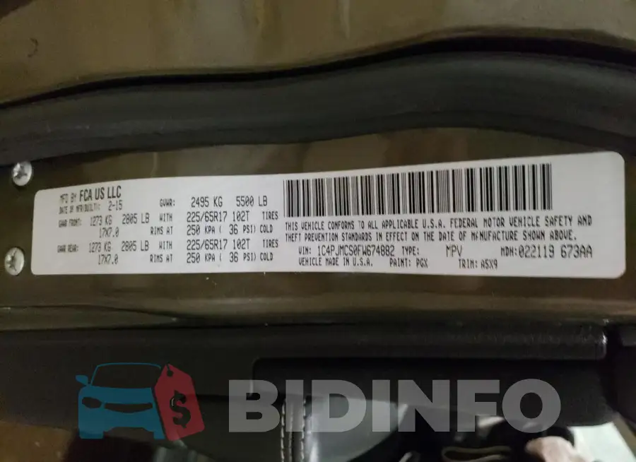 1C4PJMCS0FW674882 Photo# 10