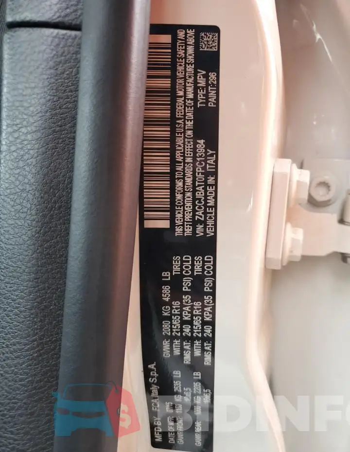 ZACCJBAT0FPC13984 Photo# 13