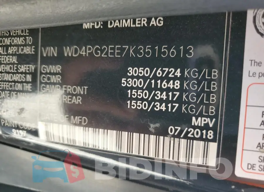 WD4PG2EE7K3515613 Photo# 14