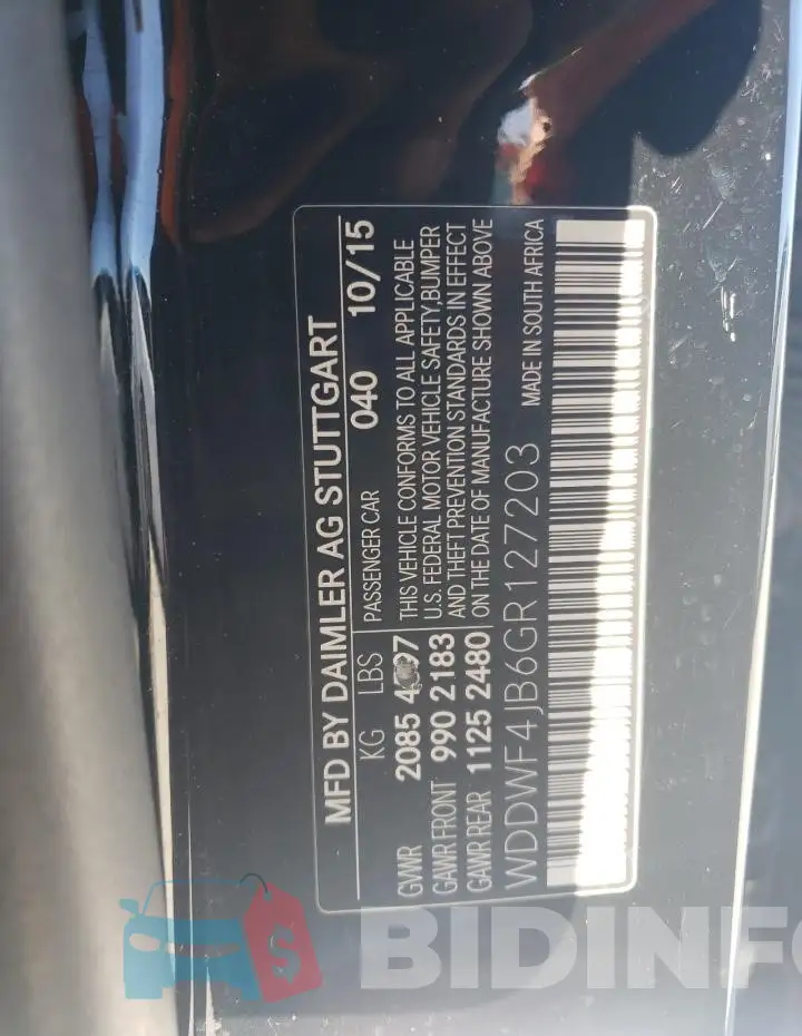 WDDWF4JB6GR127203 Photo# 12