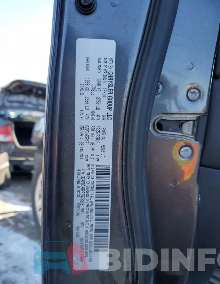 3C4PDCAB2FT573238 Photo# 14