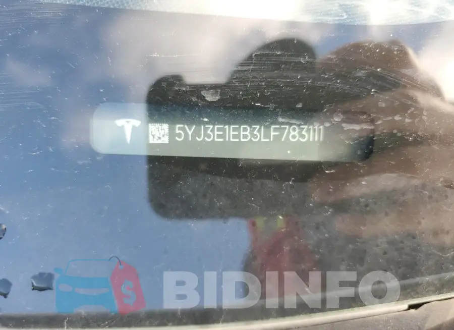 5YJ3E1EB3LF783111 Photo# 12