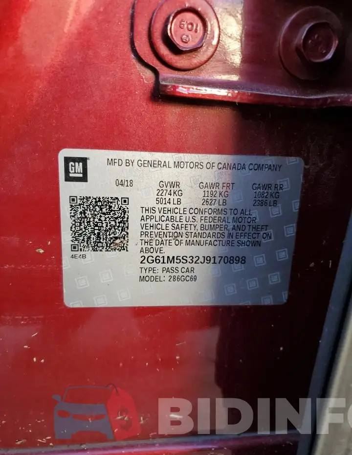 2G61M5S32J9170898 Photo# 13