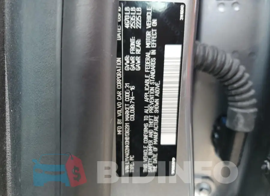LYV402HK0HB136291 Photo# 12