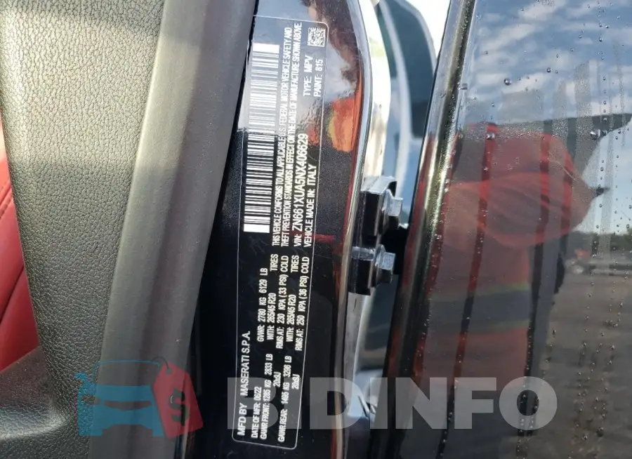 ZN661XUA5NX406629 Photo# 13