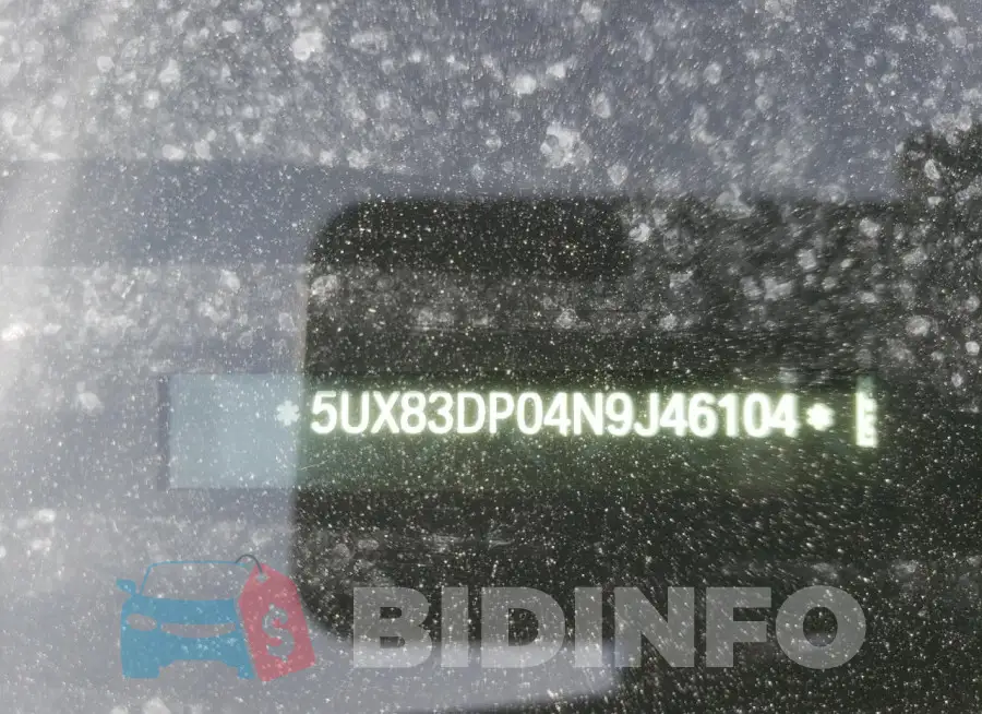 5UX83DP04N9J46104 Photo# 13