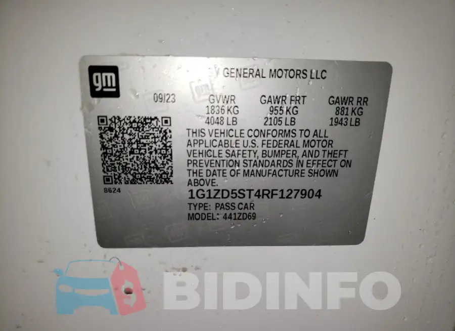 1G1ZD5ST4RF127904 Photo# 12
