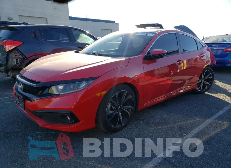 2HGFC2F84KH597633 Photo# 1