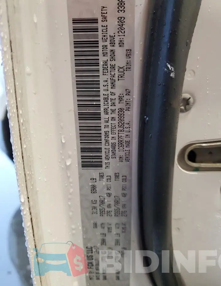 1C6RR7FT8JS209930 Photo# 12