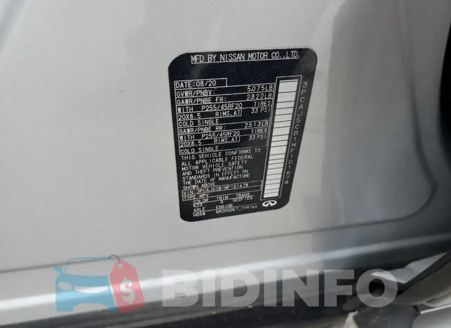 3PCAJ5CB1MF101678 Photo# 13