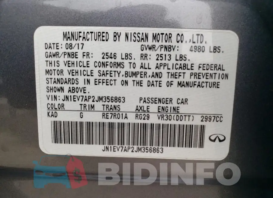 JN1EV7AP2JM356863 Photo# 12