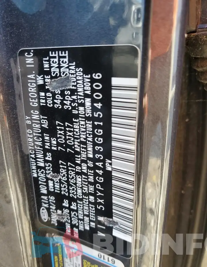 5XYPG4A33GG154006 Photo# 12