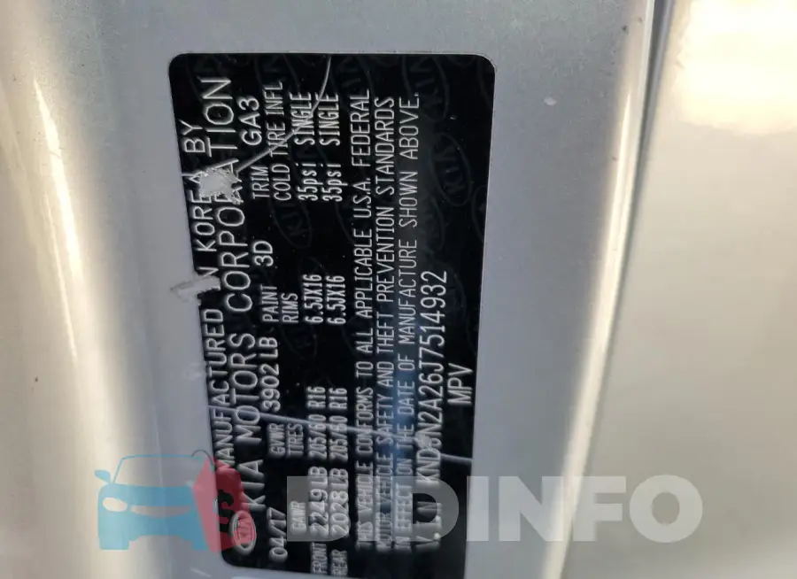 KNDJN2A26J7514932 Photo# 14