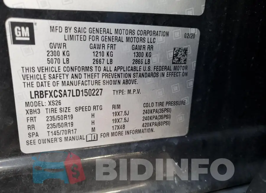 LRBFXCSA7LD150227 Photo# 12