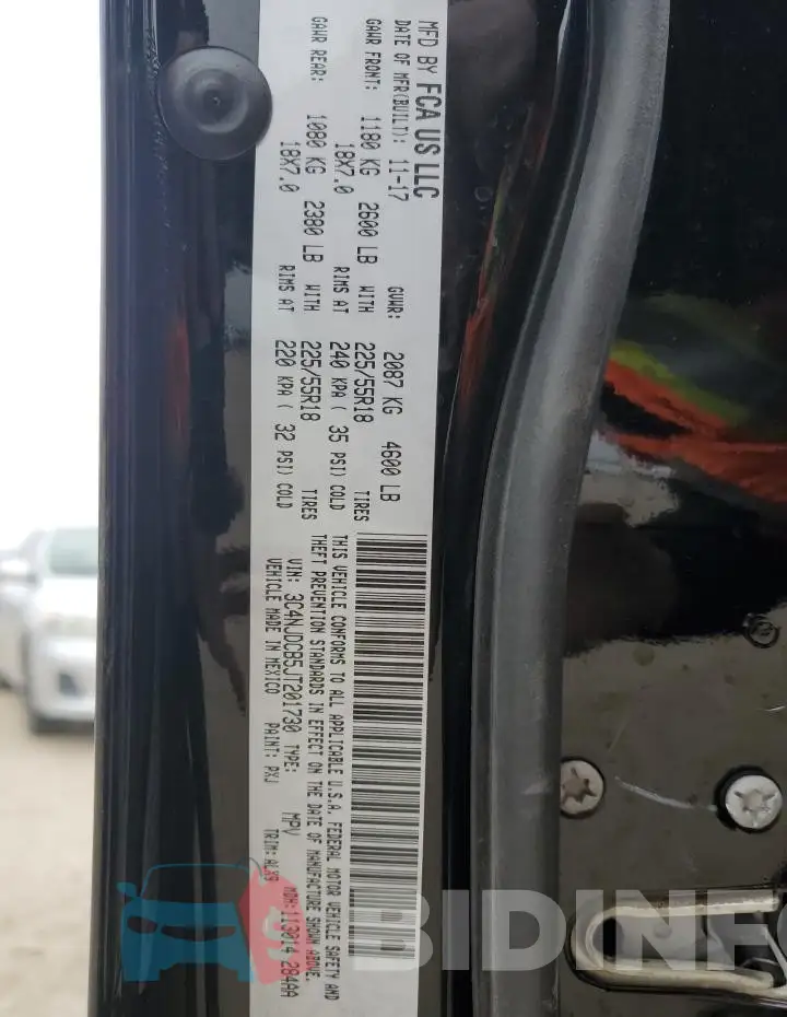 3C4NJDCB5JT201730 Photo# 12