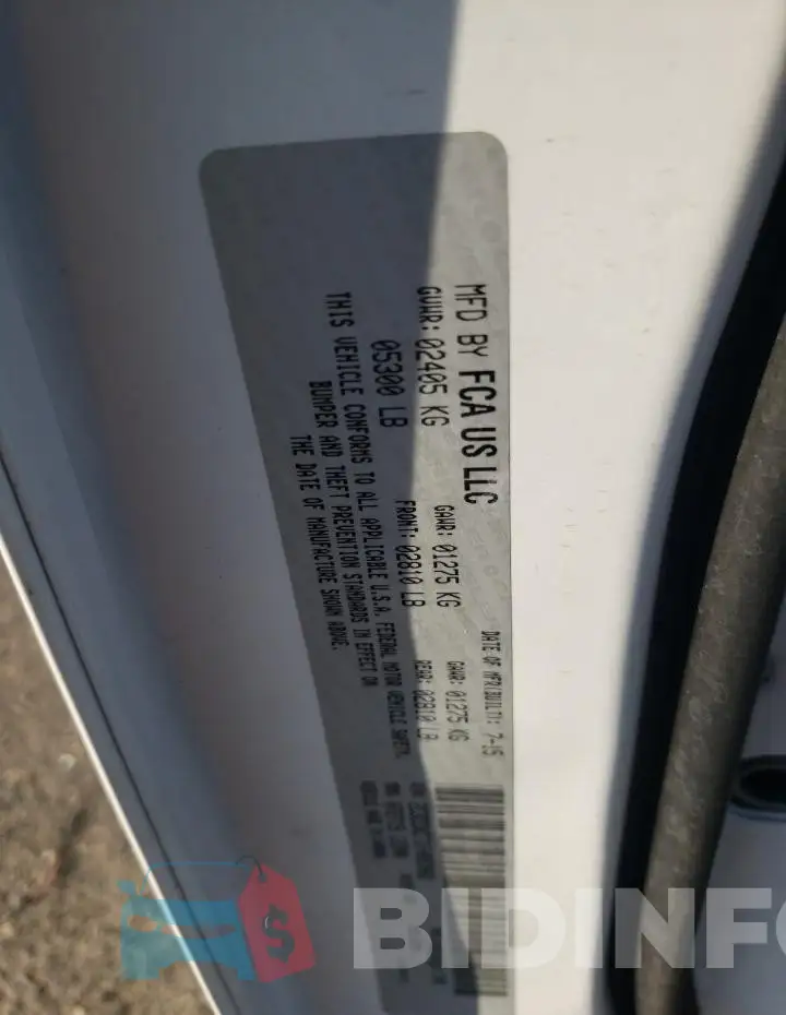2C3CDXCT1FH893062 Photo# 12
