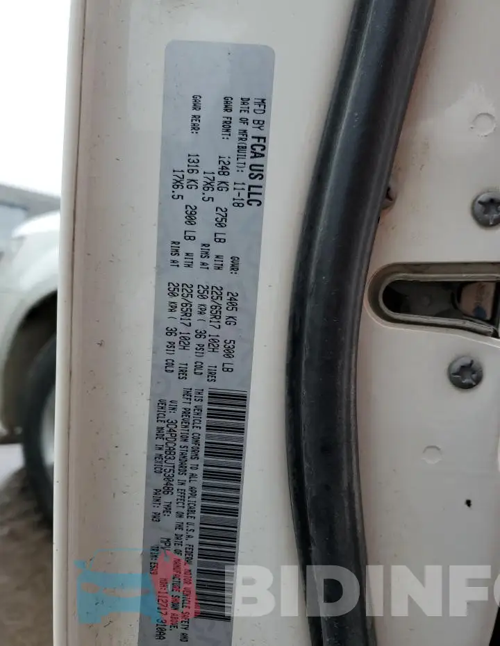 3C4PDCAB3JT530486 Photo# 13