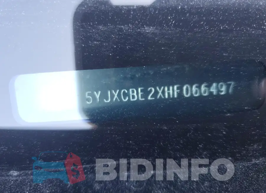 5YJXCBE2XHF066497 Photo# 12