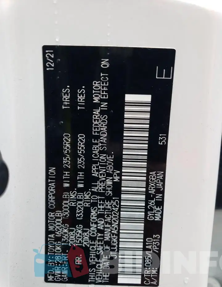 JTJJGKFA5N2024251 Photo# 12