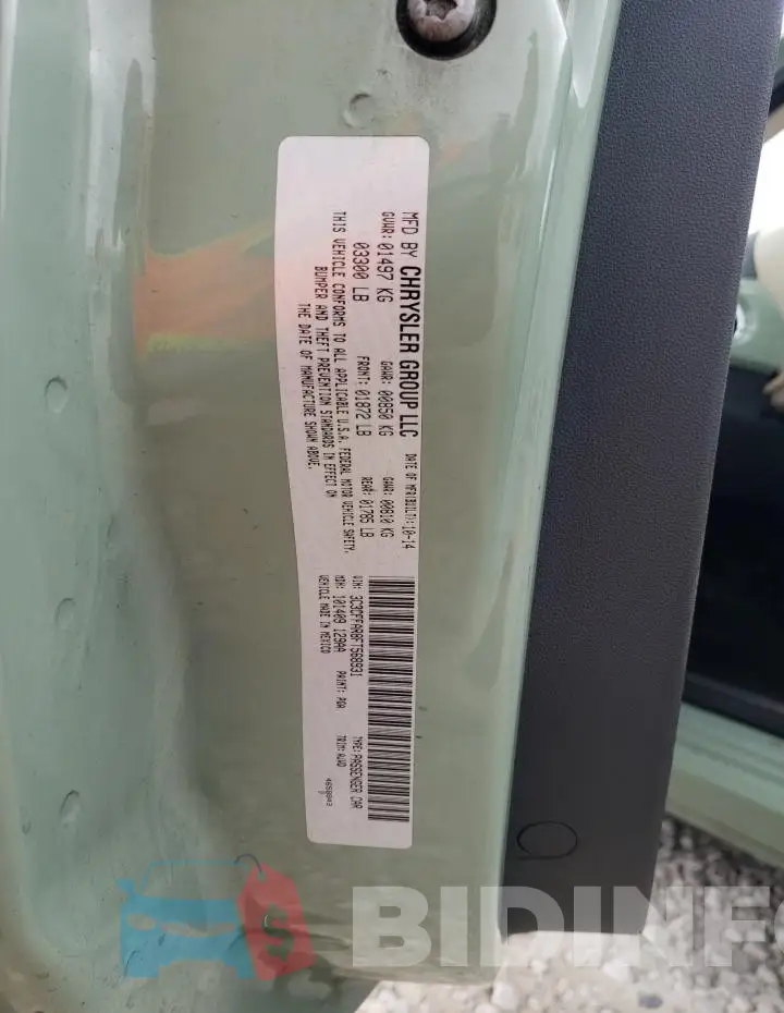 3C3CFFAR8FT568931 Photo# 12