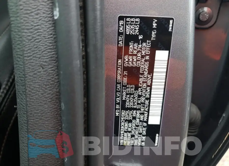 YV4162UKXK2151362 Photo# 13