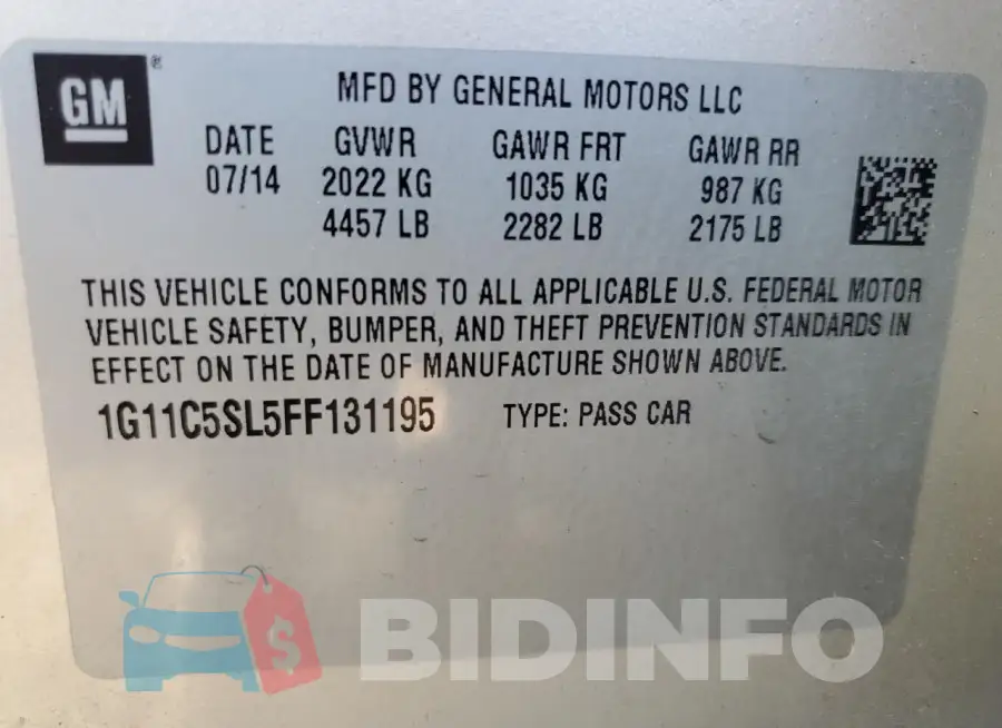 1G11C5SL5FF131195 Photo# 12