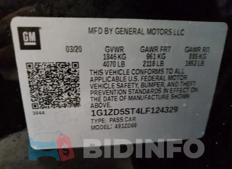 1G1ZD5ST4LF124329 Photo# 12
