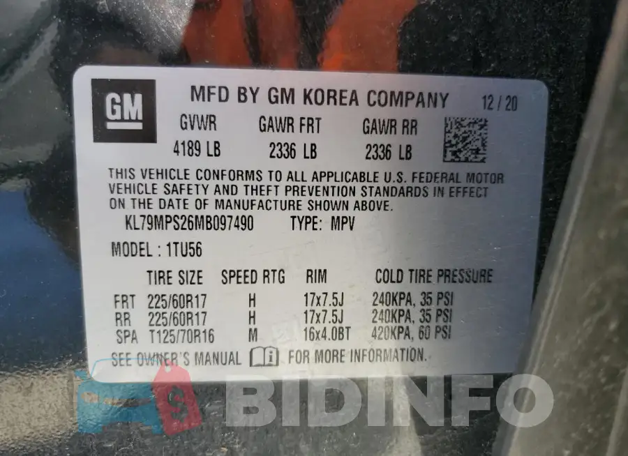 KL79MPS26MB097490 Photo# 14