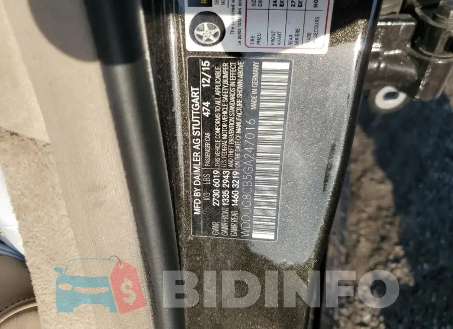 WDDUG8CB5GA247016 Photo# 13