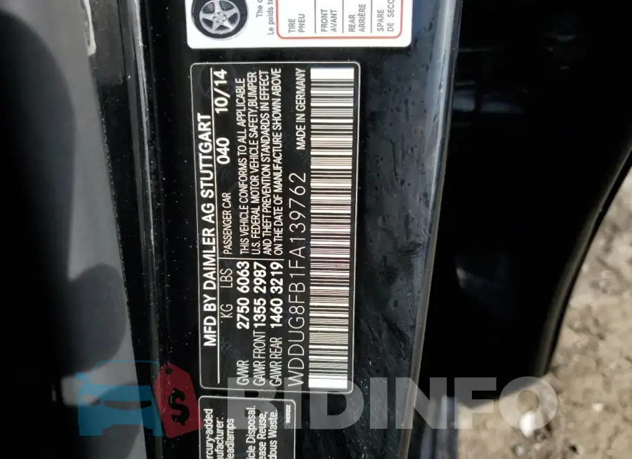 WDDUG8FB1FA139762 Photo# 12